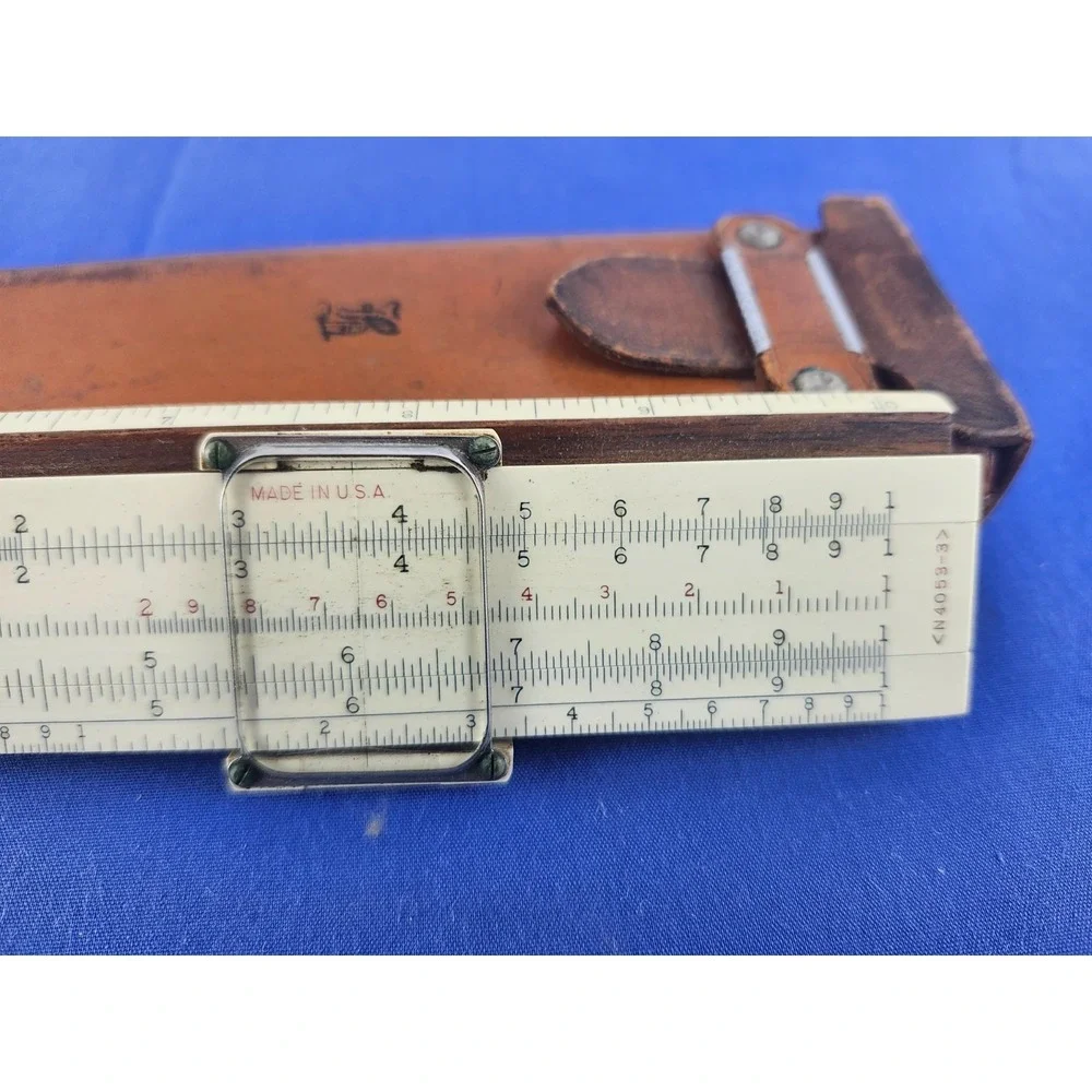 VINTAGE KEUFFEL & ESSER SLIDE RULE‎ N4053-3, 10